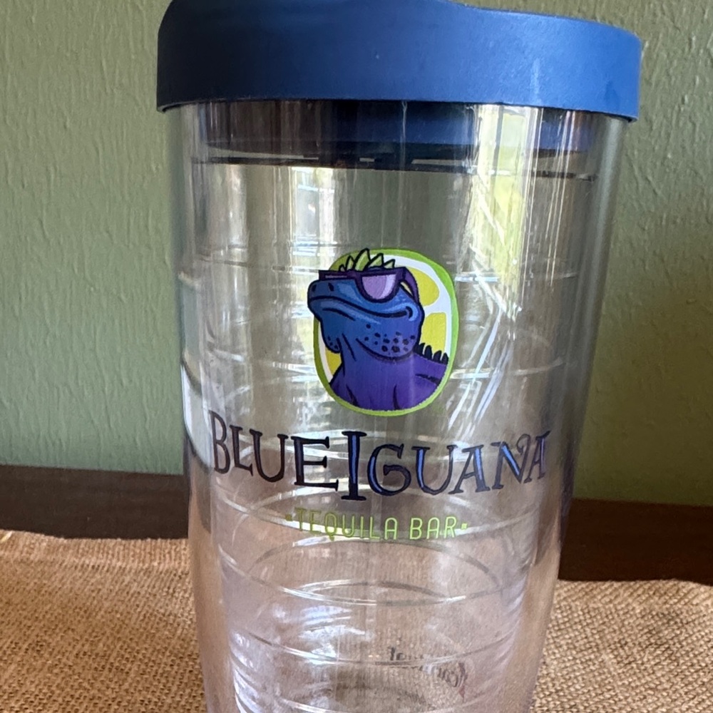Tervis Blue Iguana Tequila Bar Carnival Cruise 16 oz Insulated Tumbler
